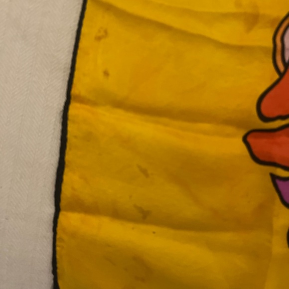Vintage Peter Max Silk Butterfly Lady Print Scarf - Picture 5 of 8